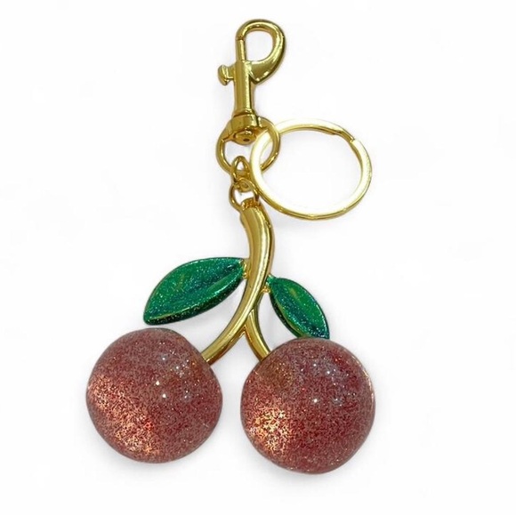 Accessories - Cherries Key Chain & Bag Charm